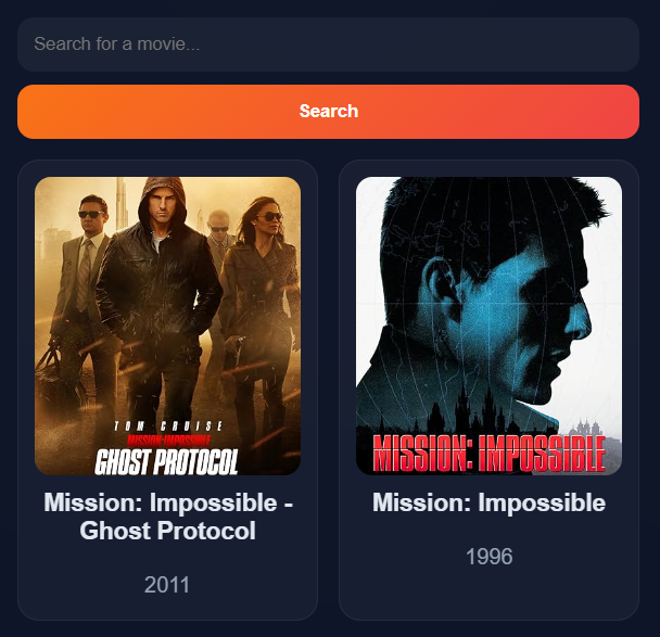 Movie Finder