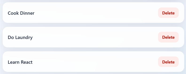 Today React Todo App